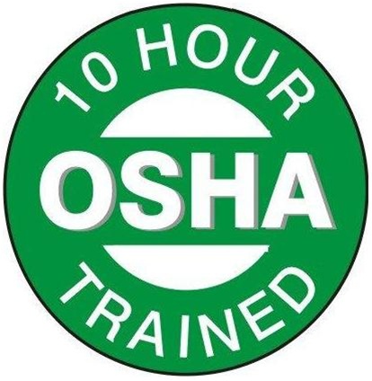 OSHA 30 badge
